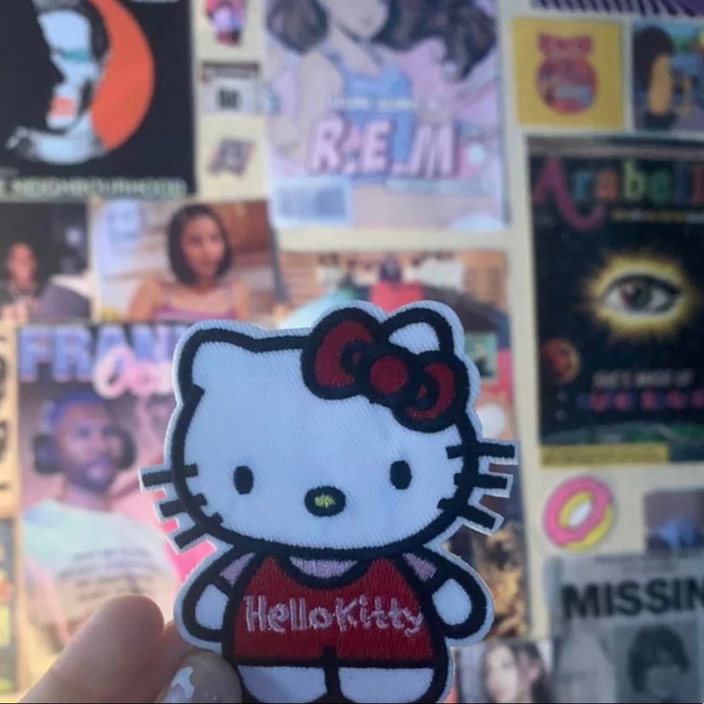 Hello Kitty NWT iron on patch